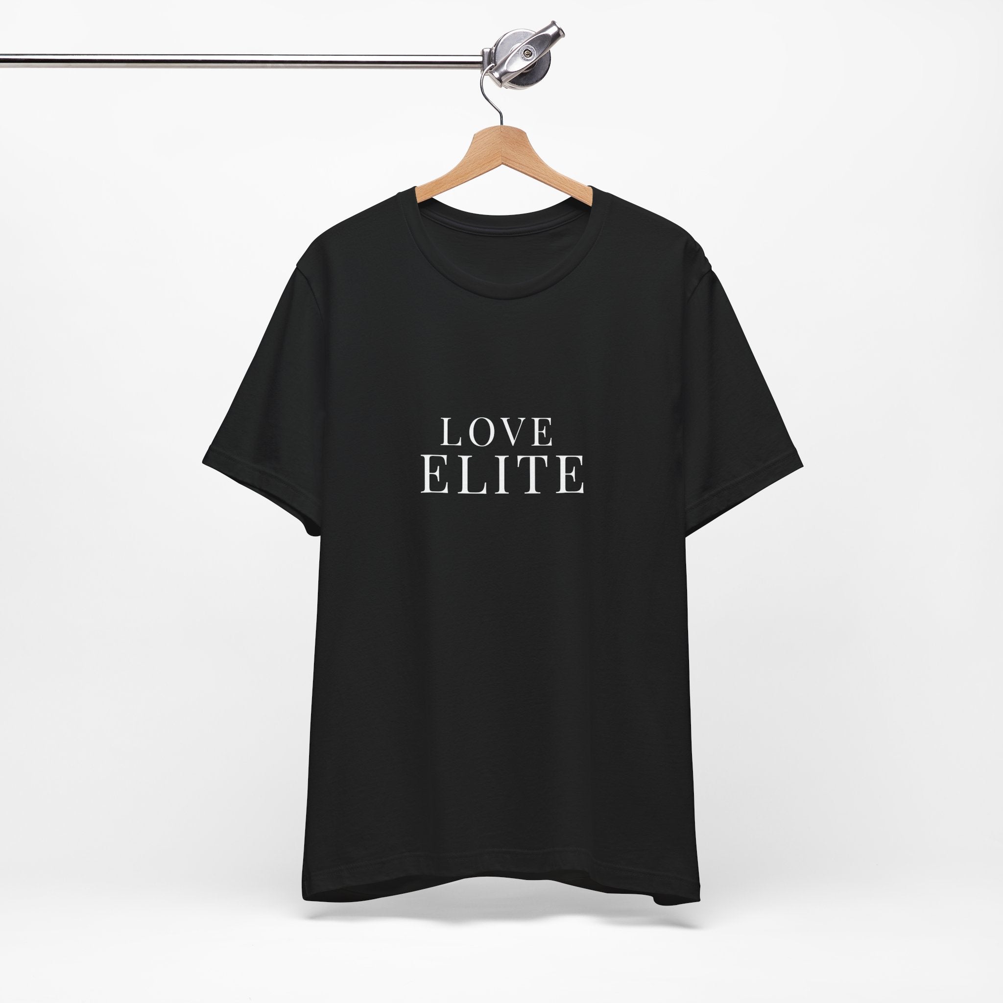 Love Elite T‑Shirt — Minimalist Romantic Graphic Tee